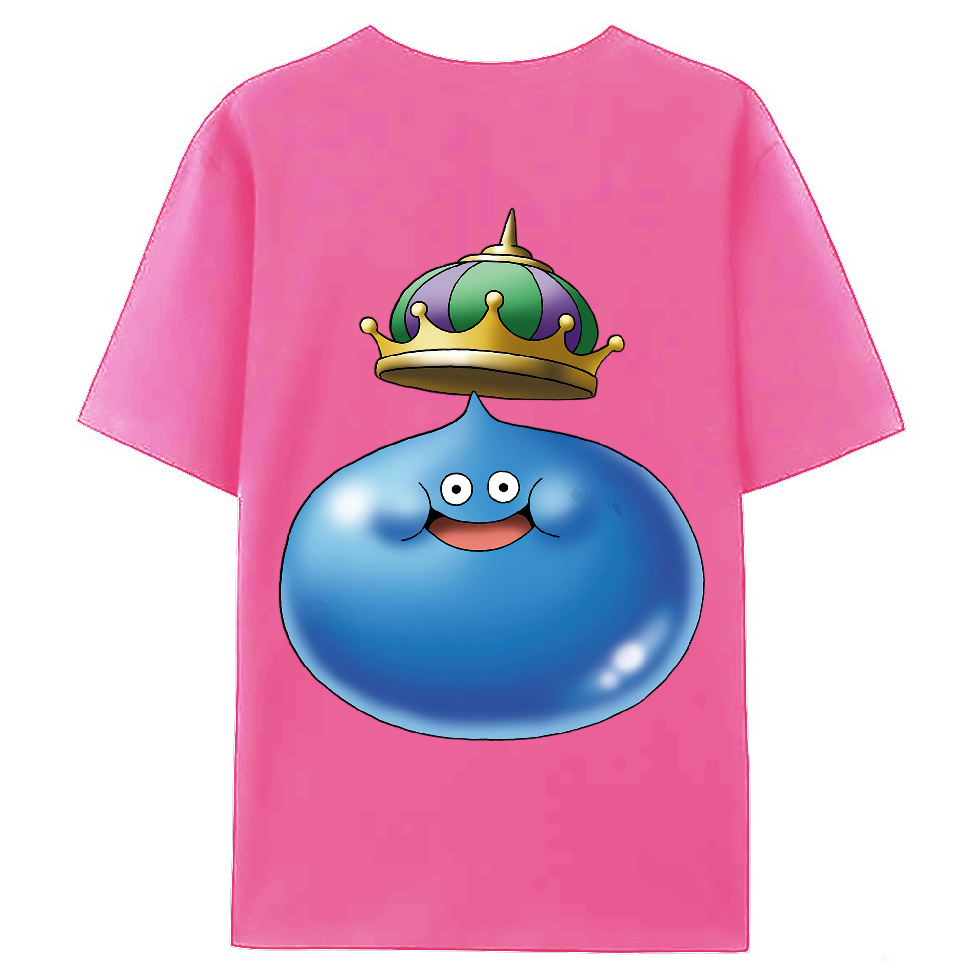 （画像用） ドラゴンクエスト Doragon Kuesuto Dragon Quest レディース半袖Tシャツ(バックプリント)